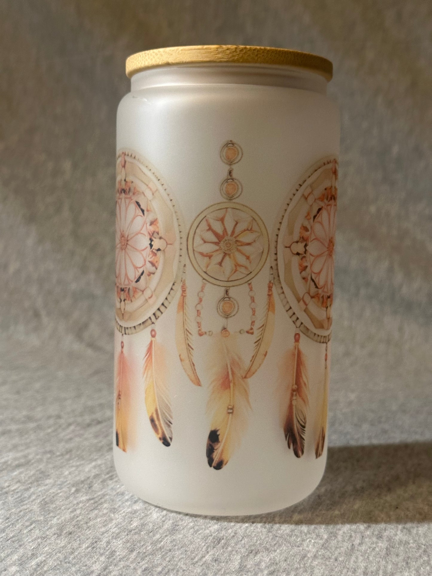 Dream Catcher - Bojo 16 oz Glass Tumbler