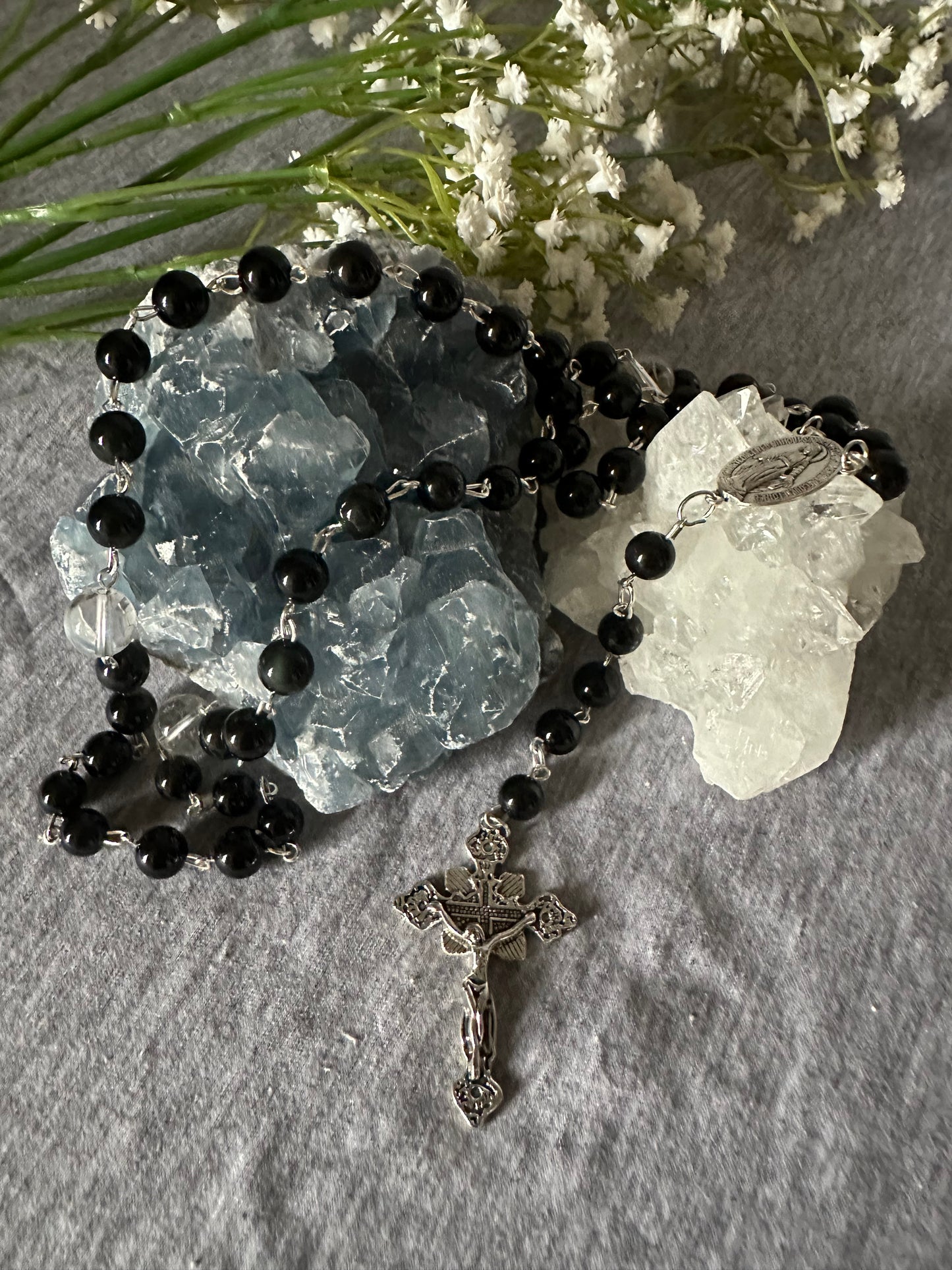 Black Obsidian Forgiveness Rosary