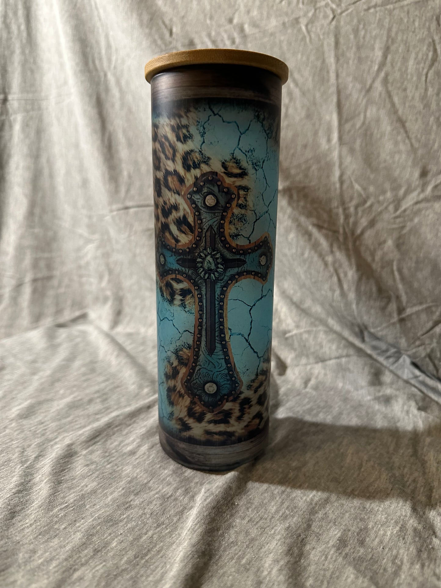 Western Cross 20 oz Glass Tumbler