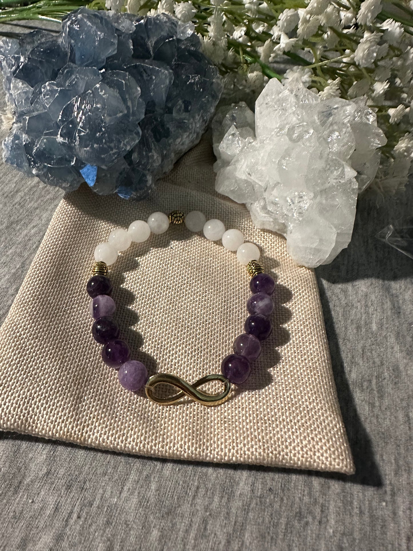 Amethyst Crystal Lux Bracelet