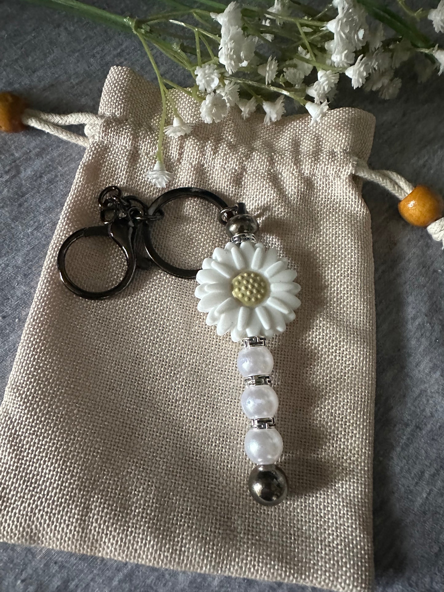 Flower Keychain